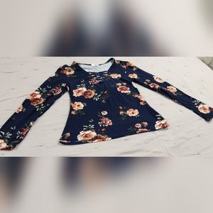 Floral Long Sleeve Blouse